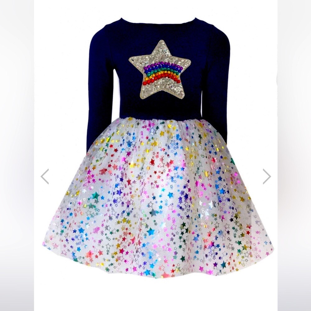 Lola + The Boys Shining Star Tutu Dress- Size 6. Excellent condition!